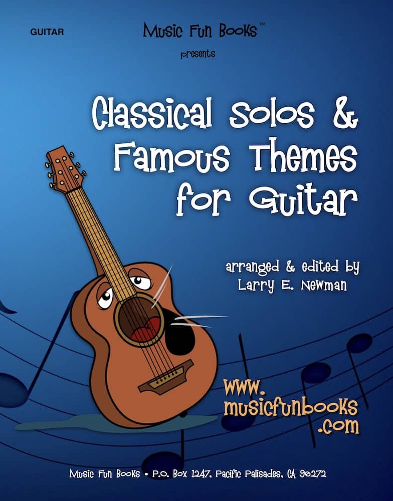 Classical Solos Famous Themes For Guitar Music Fun Books