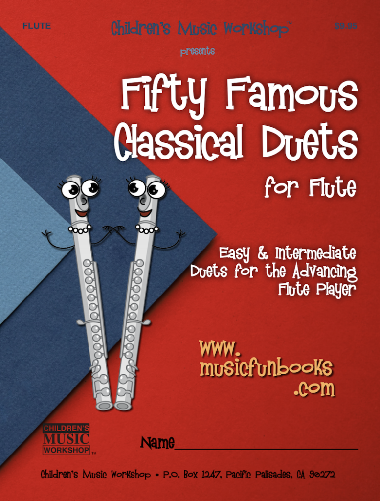 Flute History, Flute Music, Learning the Flute Music Fun Books