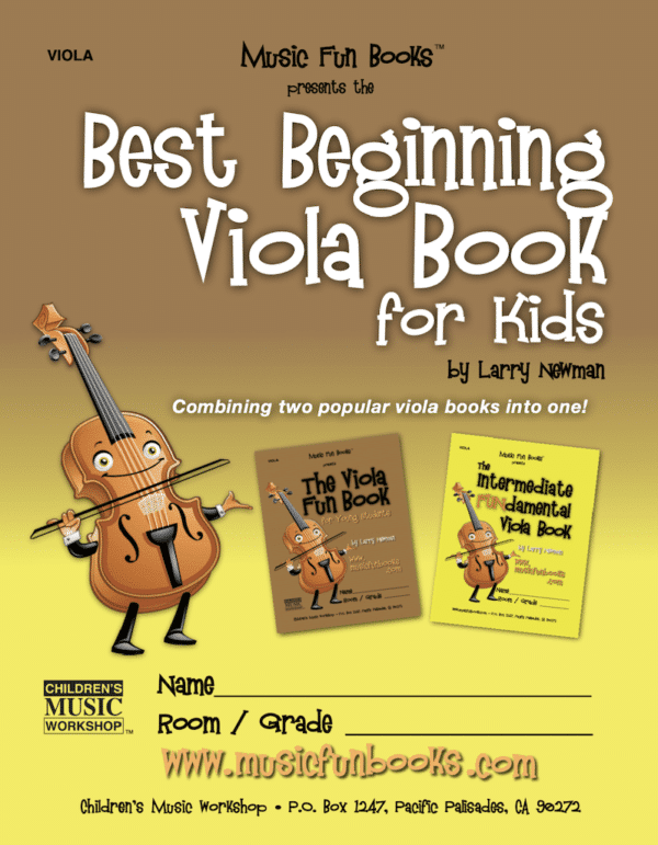 Best Beginning Viola Book for Kids Music Fun Books