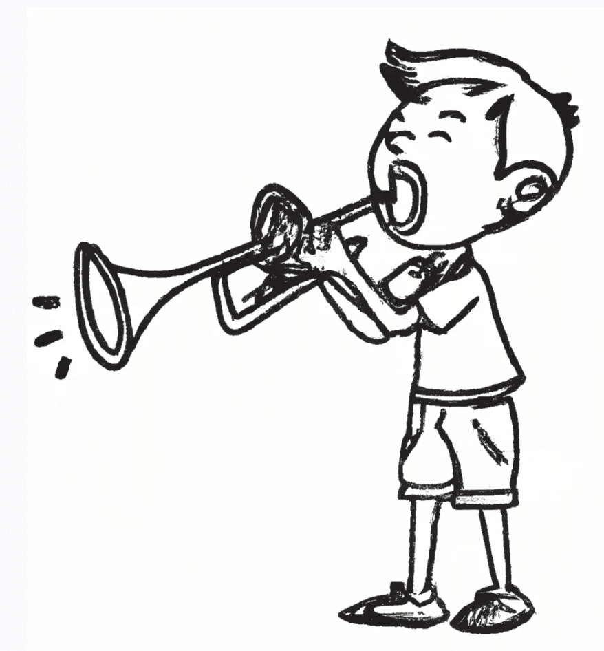 Don't Forget to Breathe When You Play the Trumpet - Music Fun Books