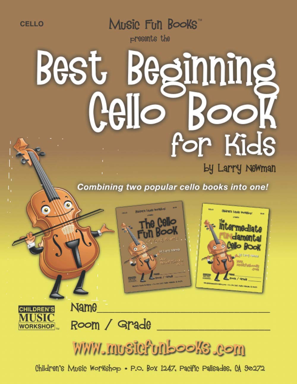 Best Beginning Cello Book for Kids - Music Fun Books