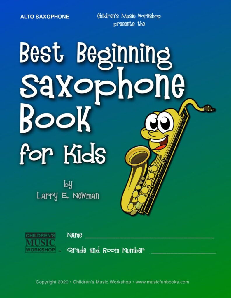 Best Beginning Saxophone Book for Kids cover image
