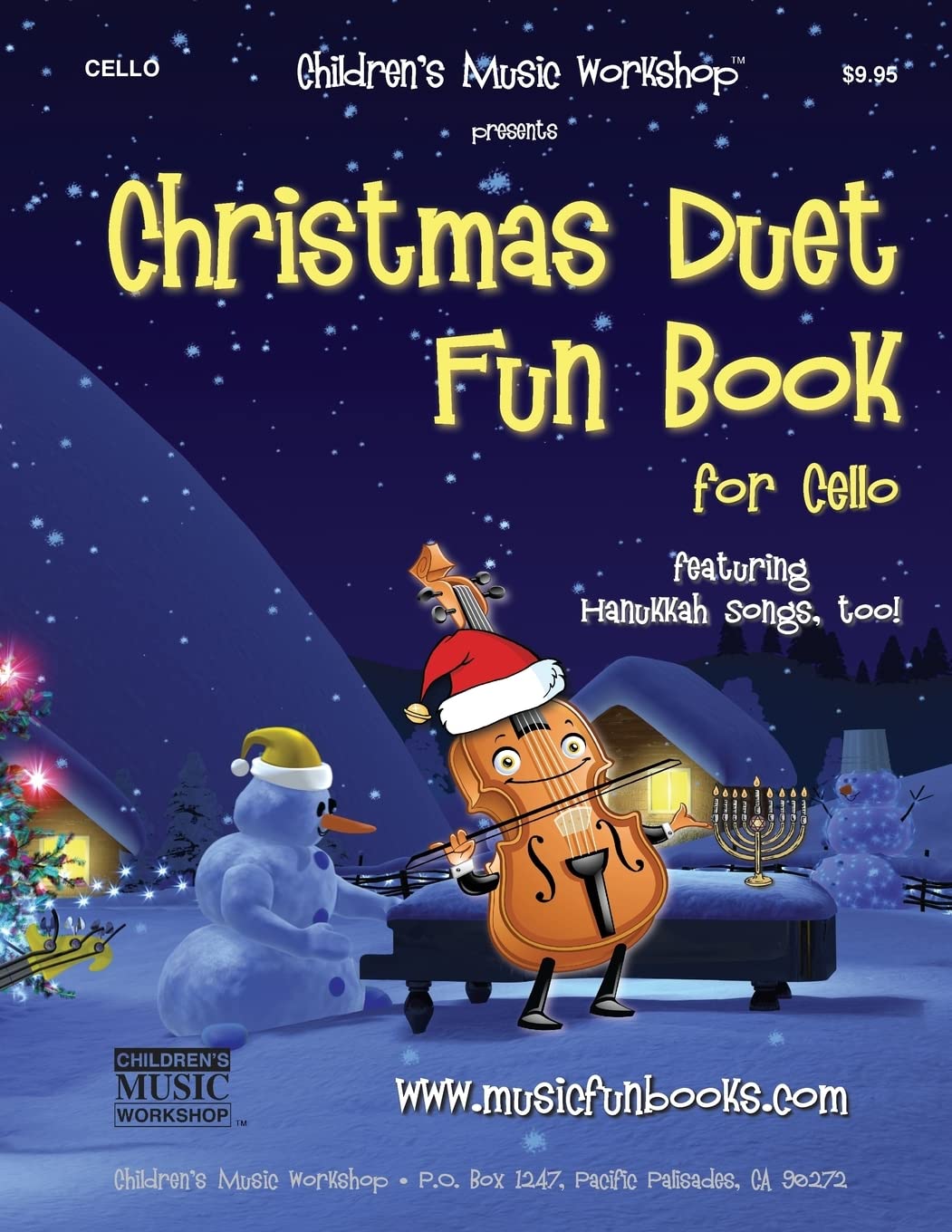Christmas Duet Fun Book for Cello cover