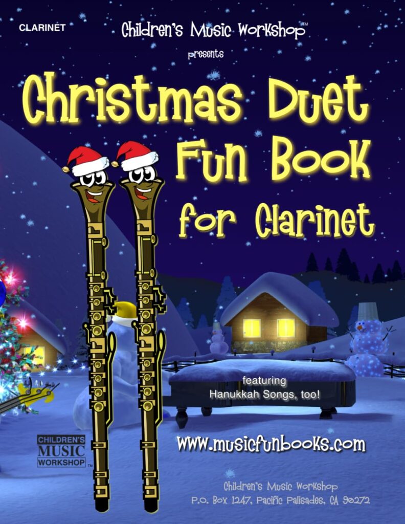 Christmas Duet Fun Book for Clarinet cover image