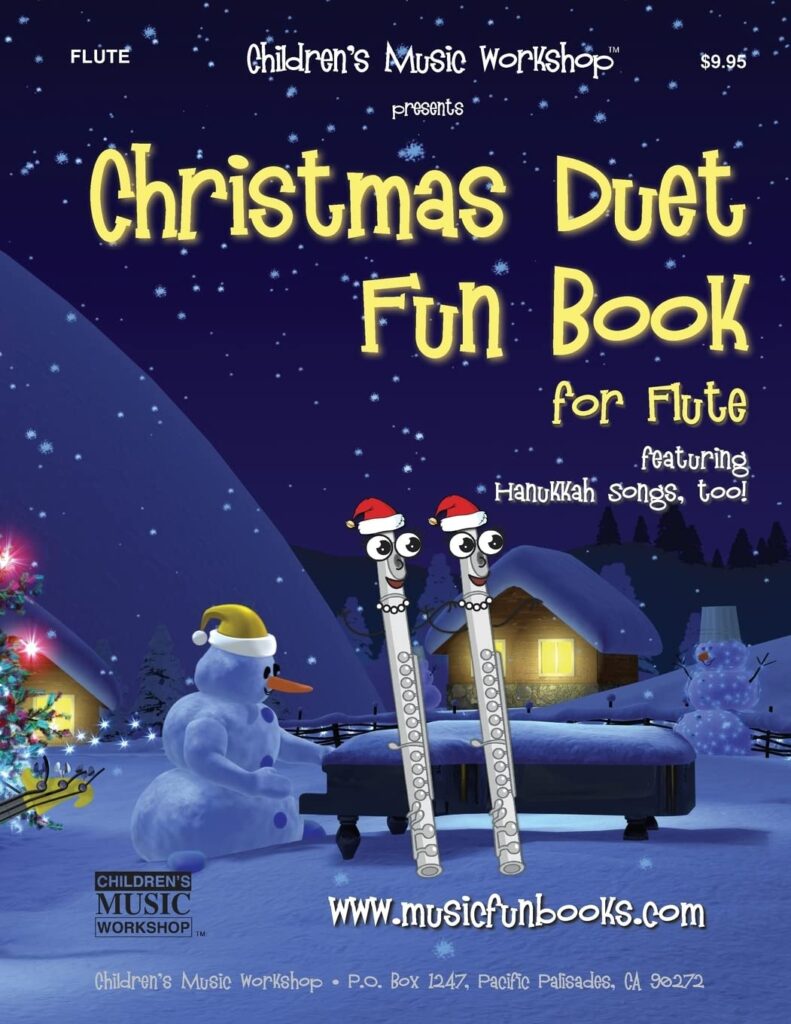Christmas Duet Fun Book for Flute cover image