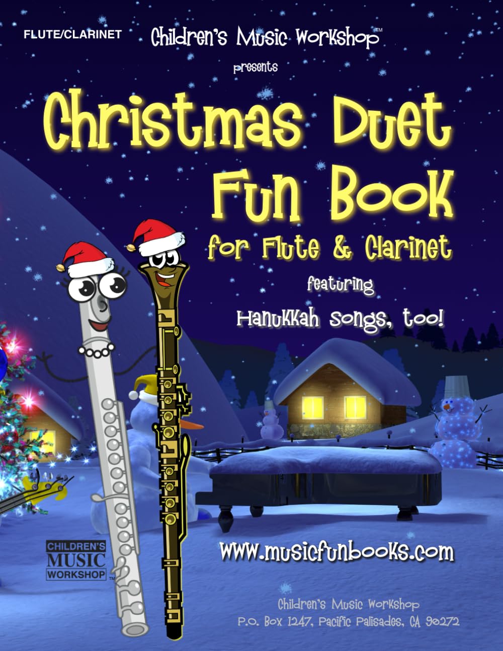 Christmas Duet Fun Book for Flute and Clarinet cover