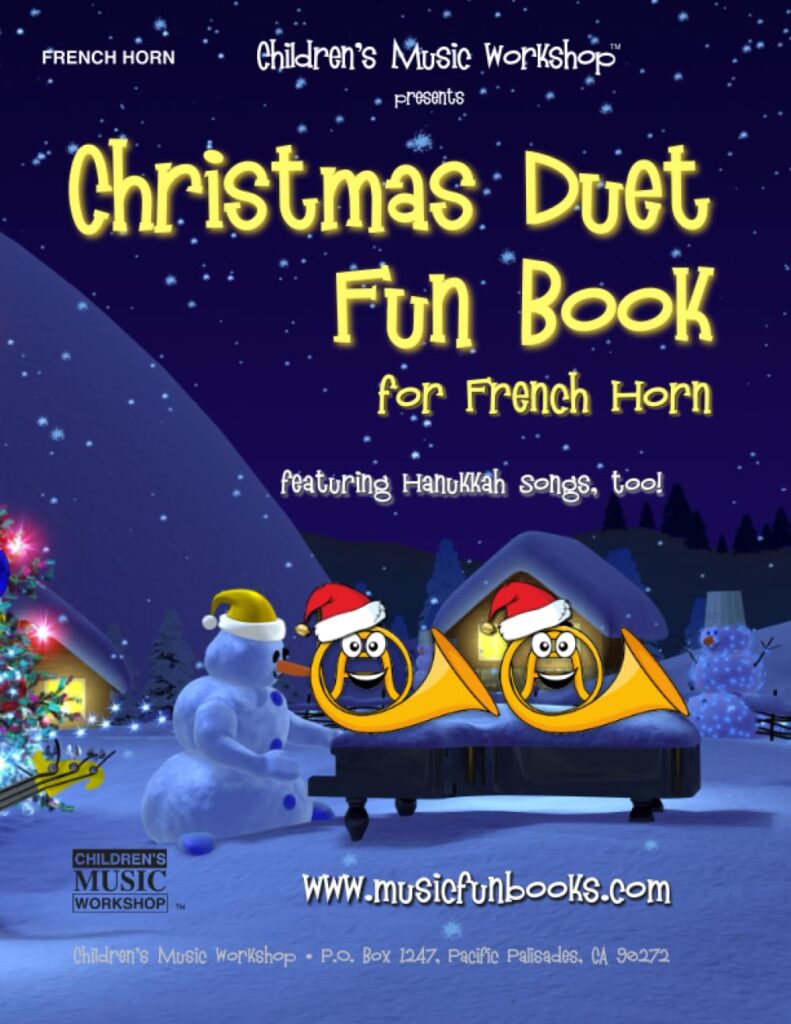 Christmas Duet Fun Book for French Horn cover image