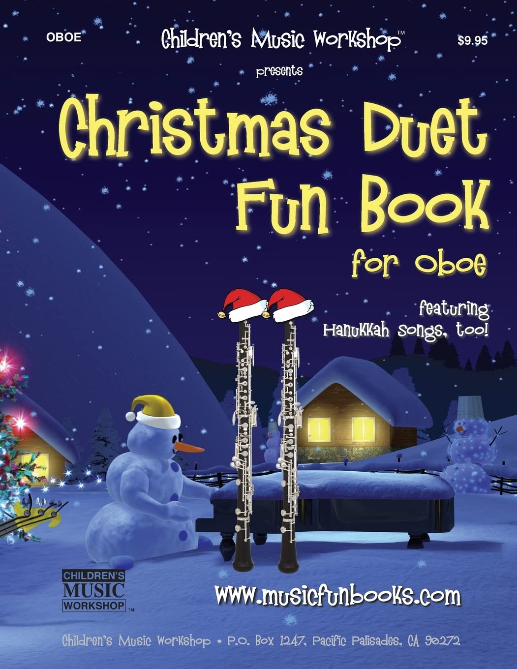 Christmas Duet Fun Book for Oboe cover