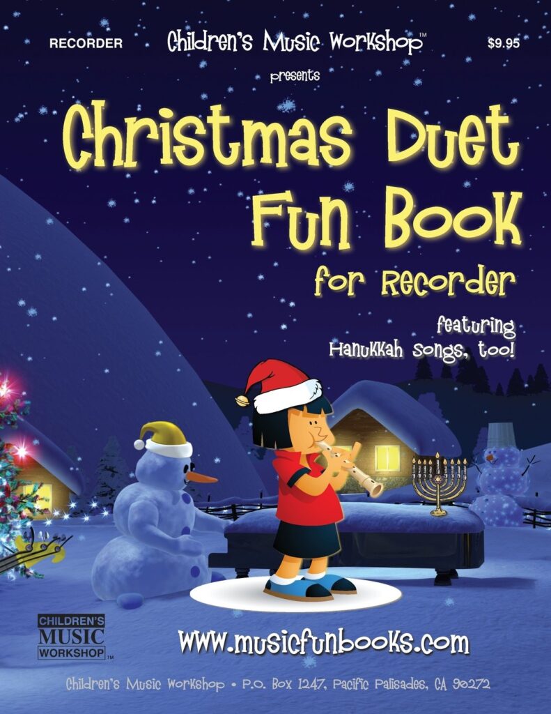 Christmas Duet Fun Book for Recorder cover image