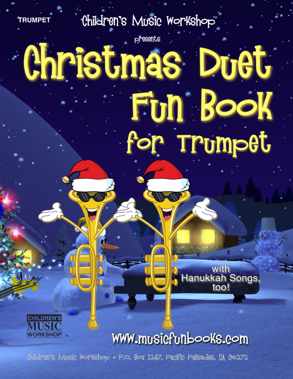 Christmas Duet Fun Book for Trumpet cover