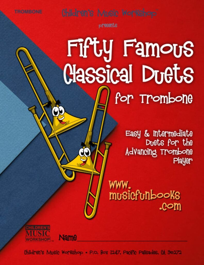 Fifty Famous Classical Duets for Trombone cover image