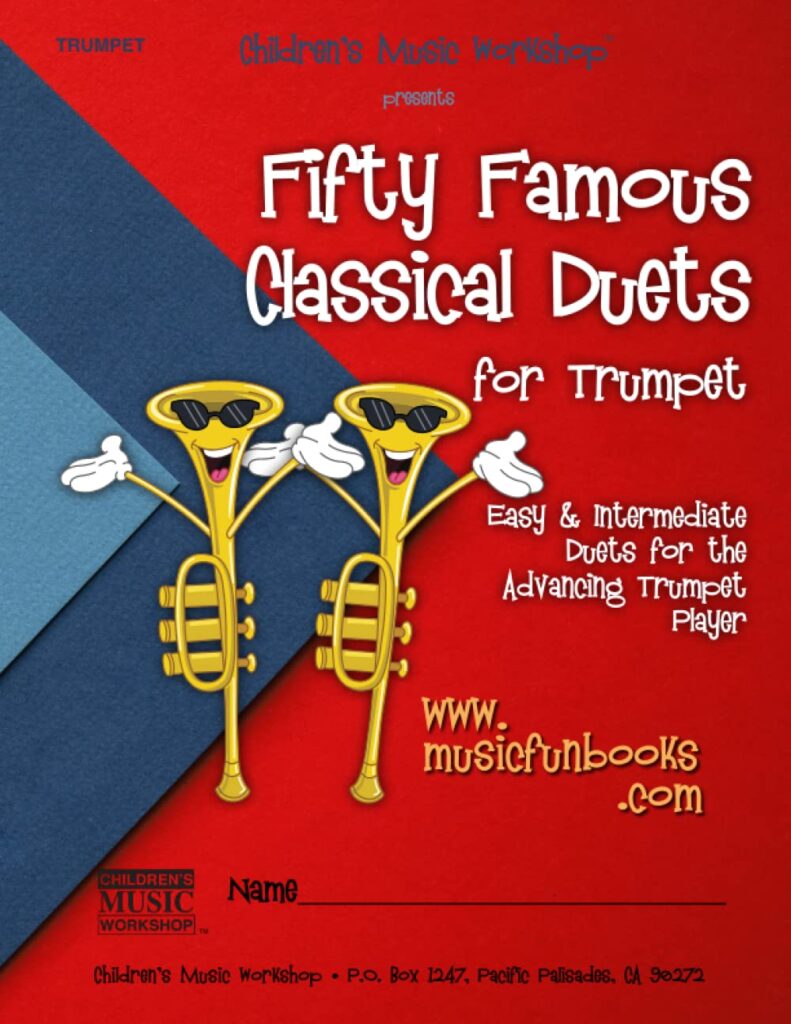 Fifty Famous Classical Duets for Trumpet cover image