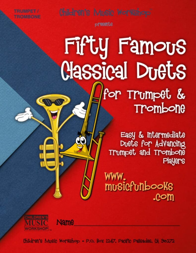 Fifty Famous Classical Duets for Trumpet and Trombone cover image