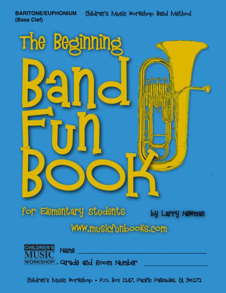 The Beginning Band Fun Book (Baritone/Euphonium) cover image