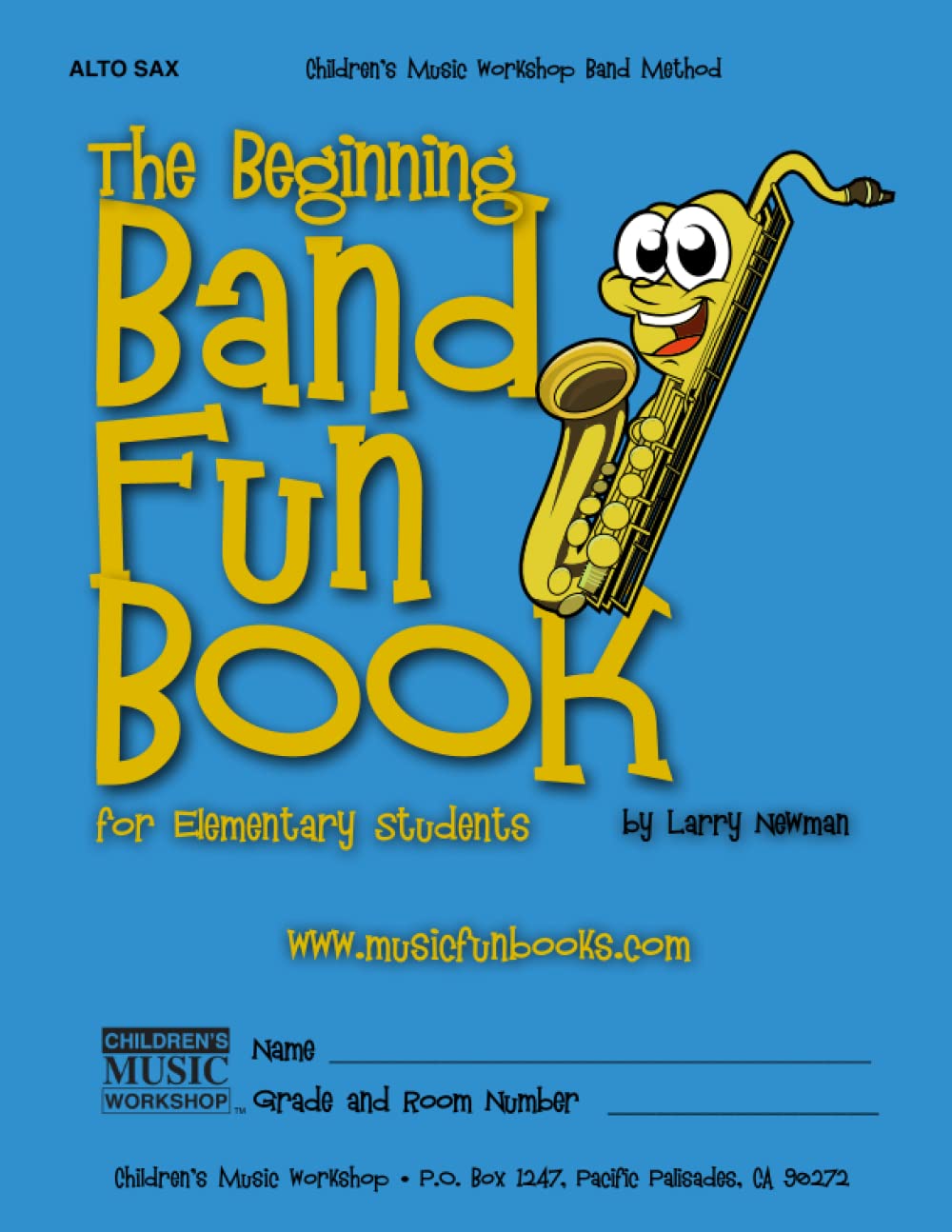 The Beginning Band Fun Book (Alto Sax) cover page