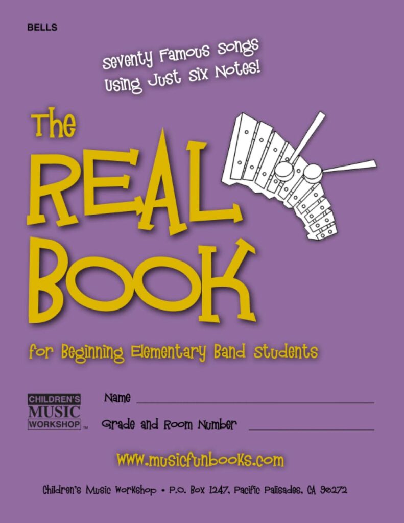 The Real Book for Beginning Elementary Band Students (Bells) cover image