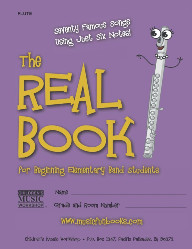 The Real Book for Beginning Elementary Band Students (Flute) cover image