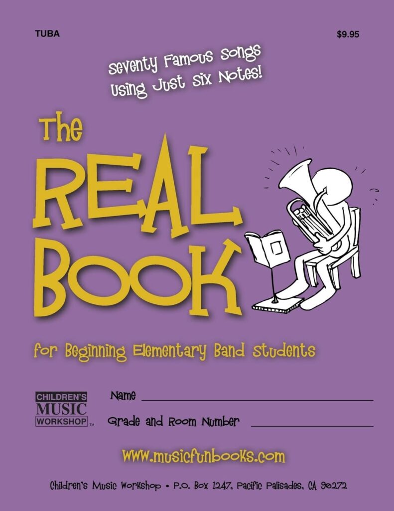The Real Book for Beginning Elementary Band Students (Tuba) cover image