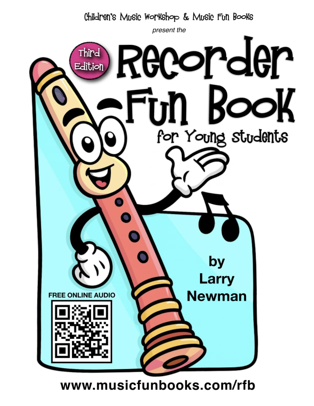 The Recorder Fun Book for Young Students cover