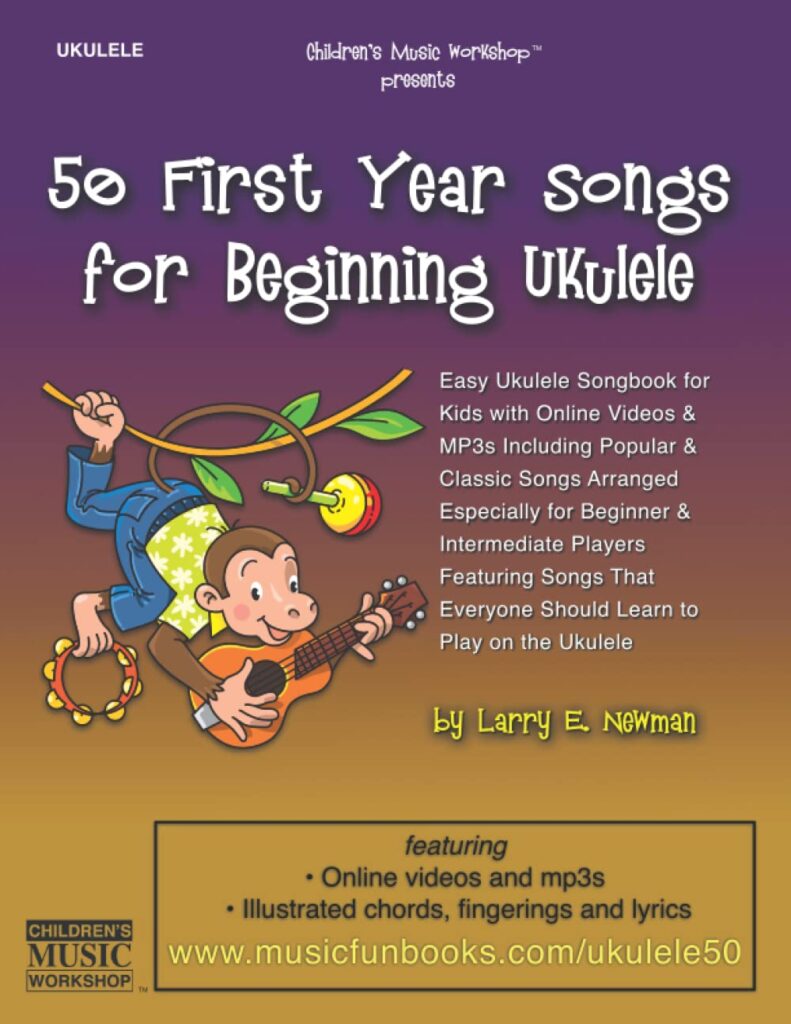 50 First Year Songs for Beginning Ukulele cover image