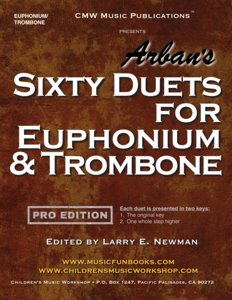 Arban's Sixty Duets for Euphonium & Trombone cover image