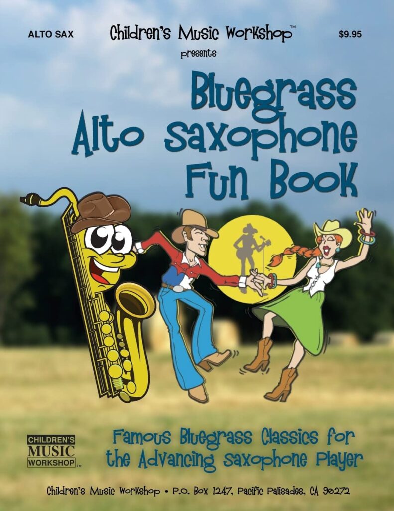 Bluegrass Alto Saxophone Fun Book cover image