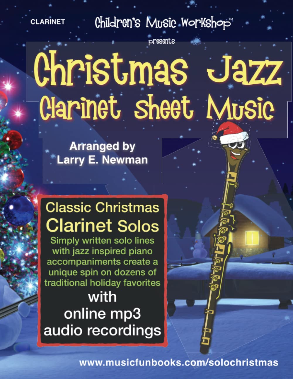 Christmas Jazz Clarinet Sheet Music cover