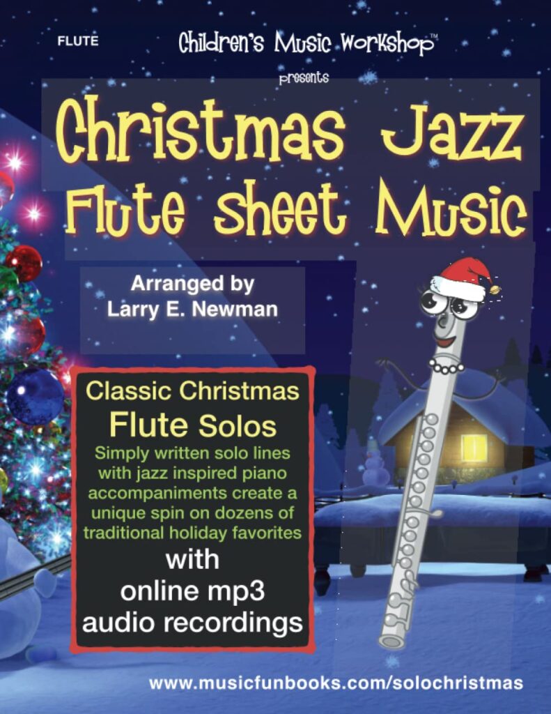 Christmas Jazz Flute Sheet Music cover image