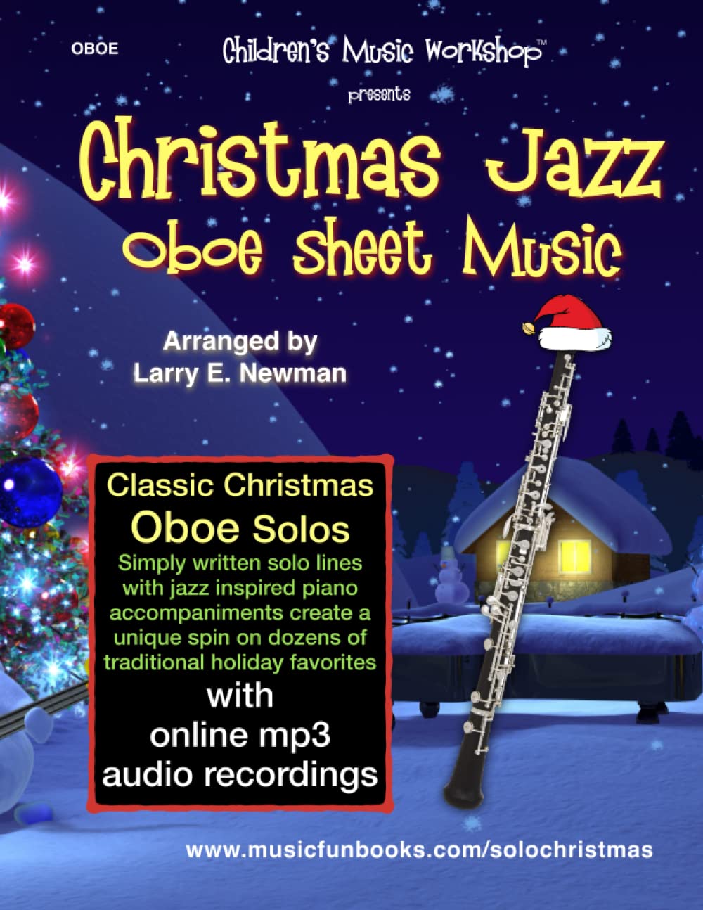 Christmas Jazz Oboe Sheet Music cover