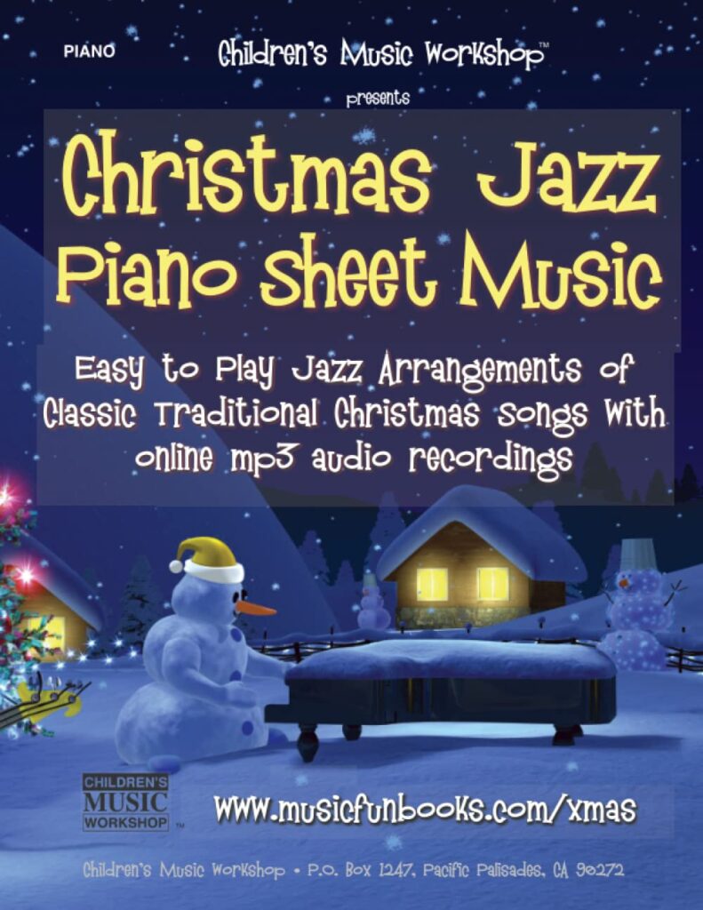 Christmas Jazz Piano Sheet Music cover image