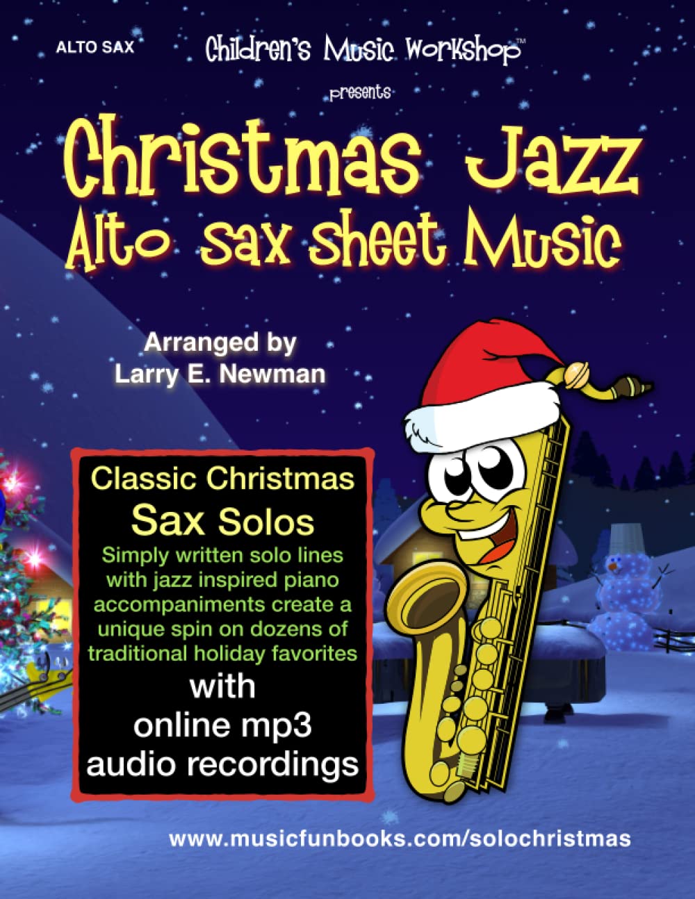 Christmas Jazz Sax Sheet Music cover