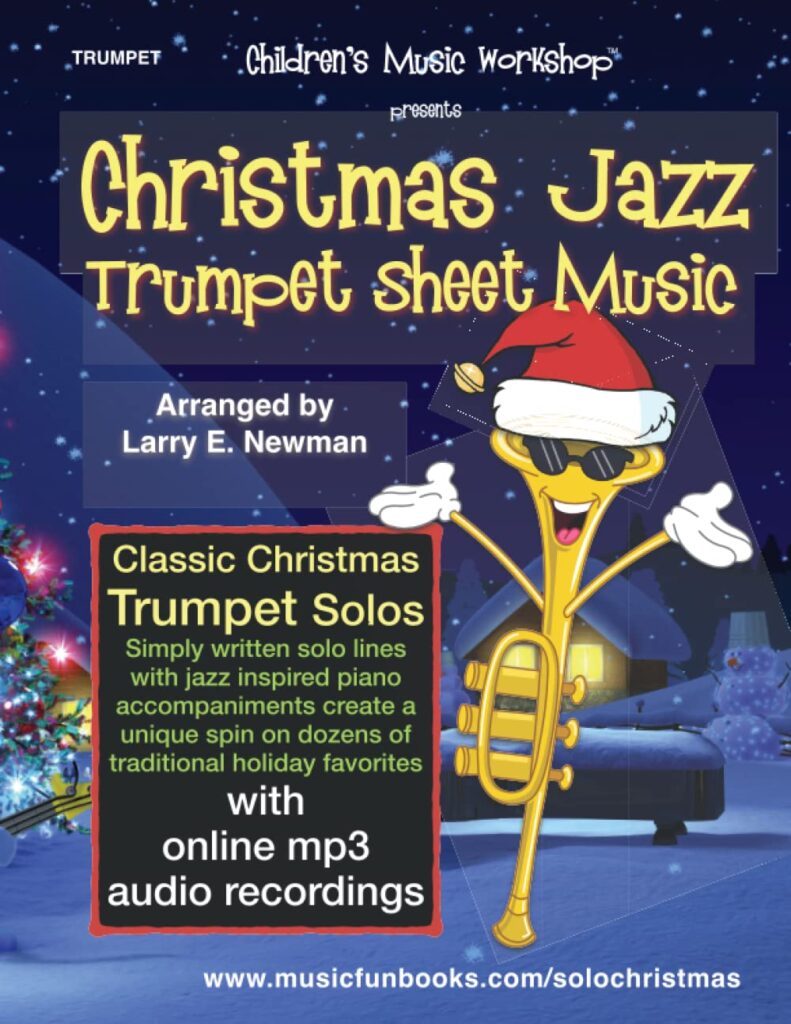 Christmas Jazz Trumpet Sheet Music cover image