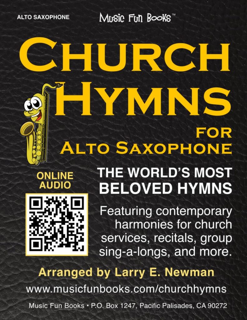 Church Hymns for Alto Saxophone with Piano Accompaniment cover image