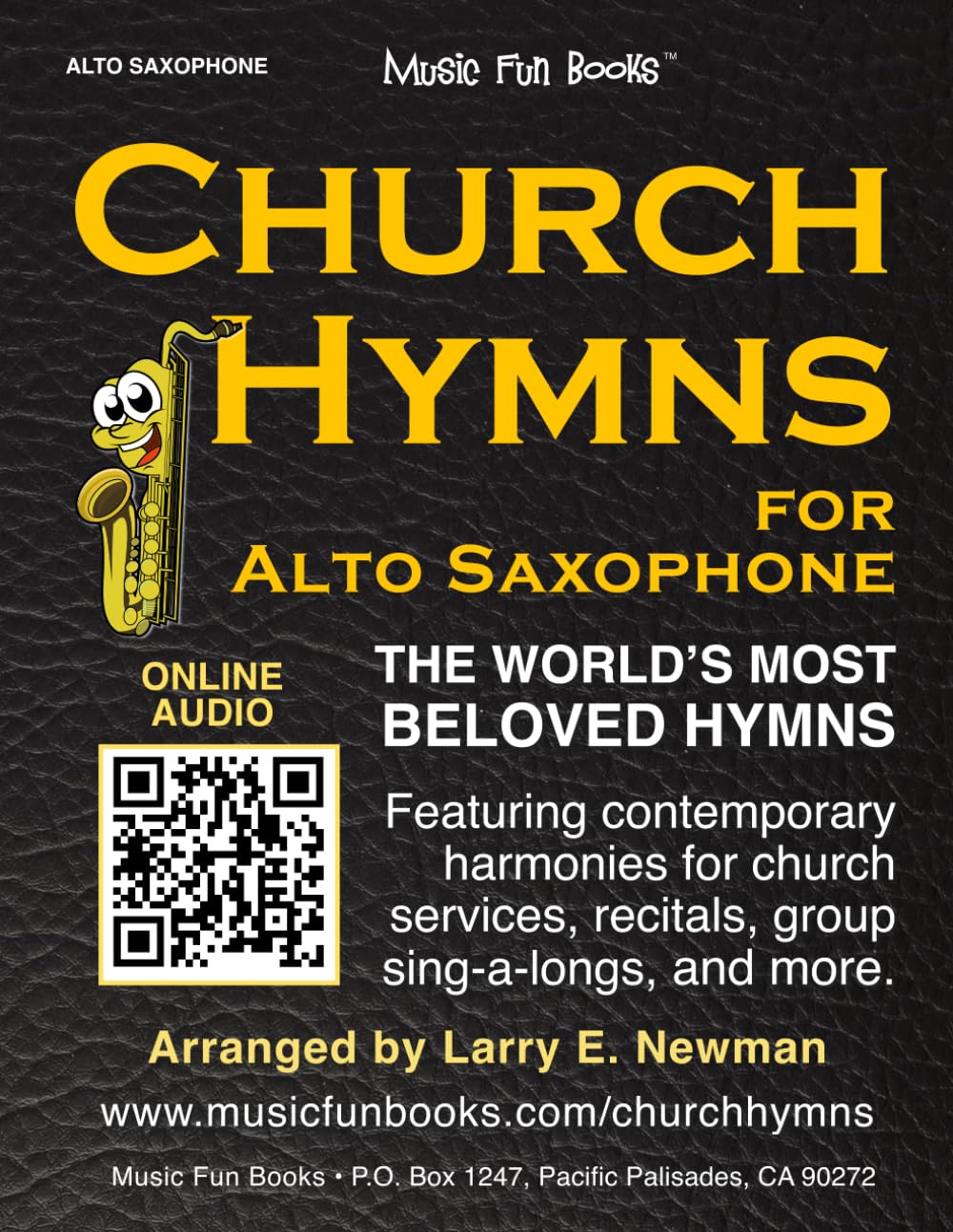 Church Hymns for Alto Saxophone with Piano Accompaniment cover