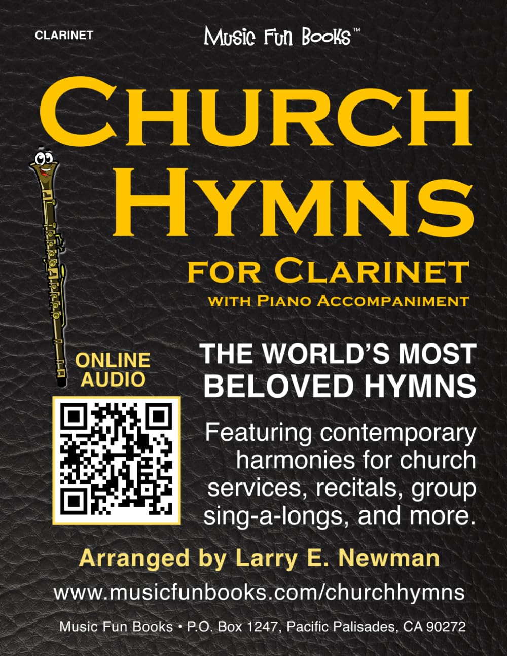 Church Hymns for Clarinet with Piano Accompaniment cover
