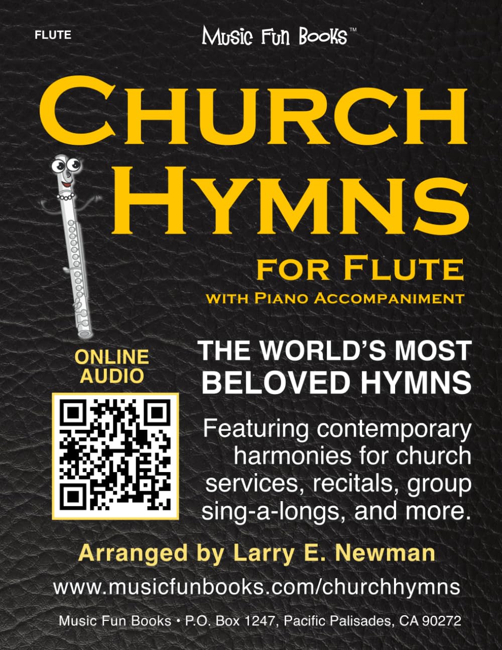Church Hymns for Flute with Piano Accompaniment cover
