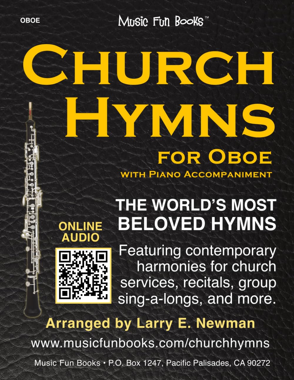 Church Hymns for Oboe with Piano Accompaniment cover
