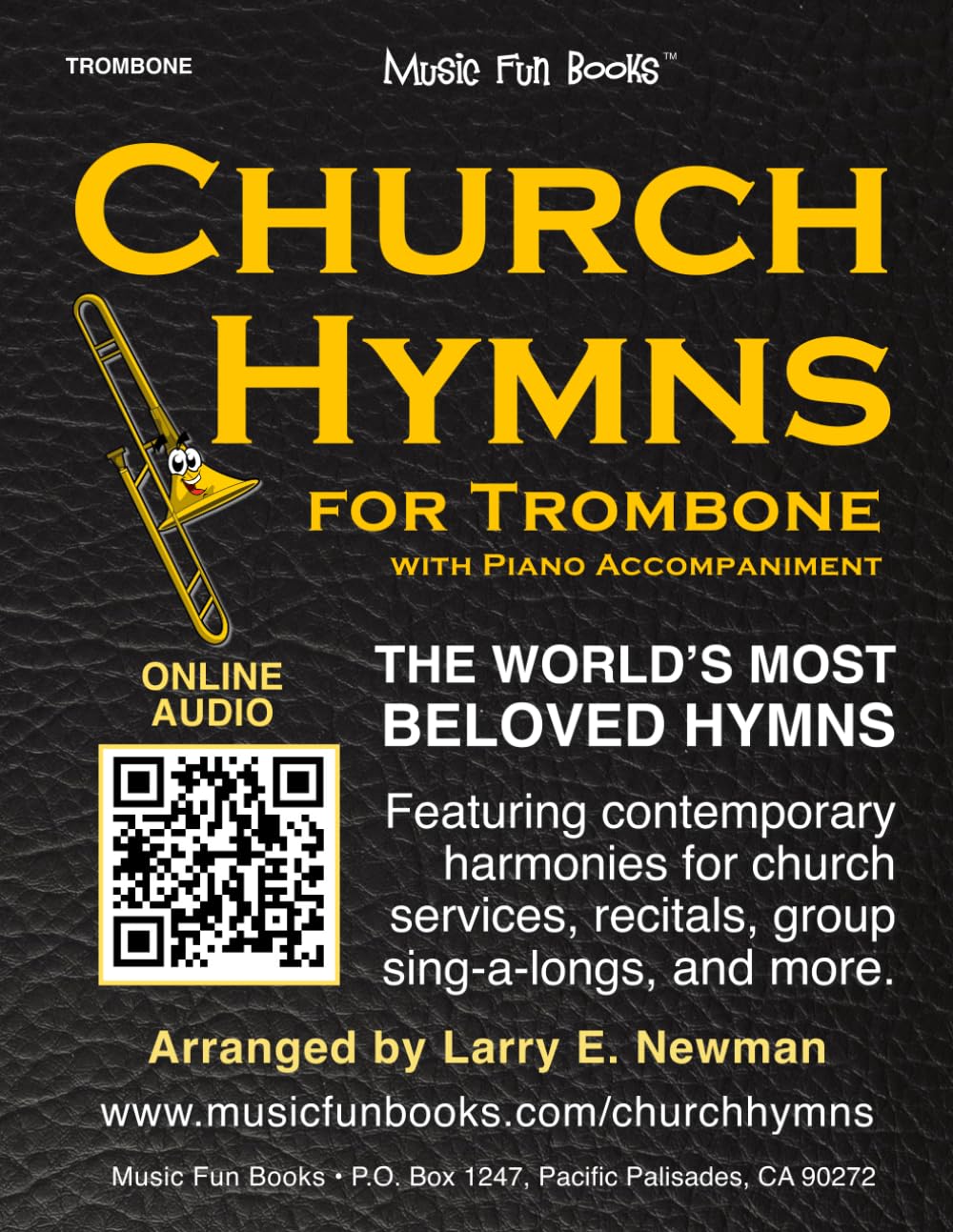 Church Hymns for Trombone with Piano Accompaniment cover