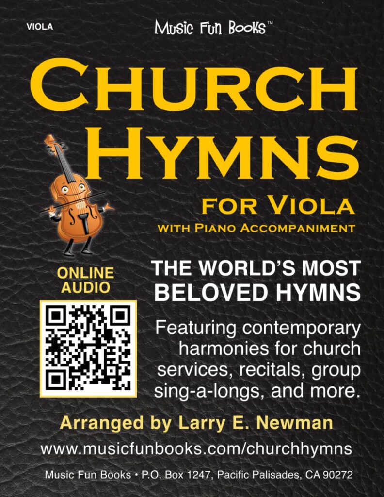 Church Hymns for Viola with Piano Accompaniment cover image