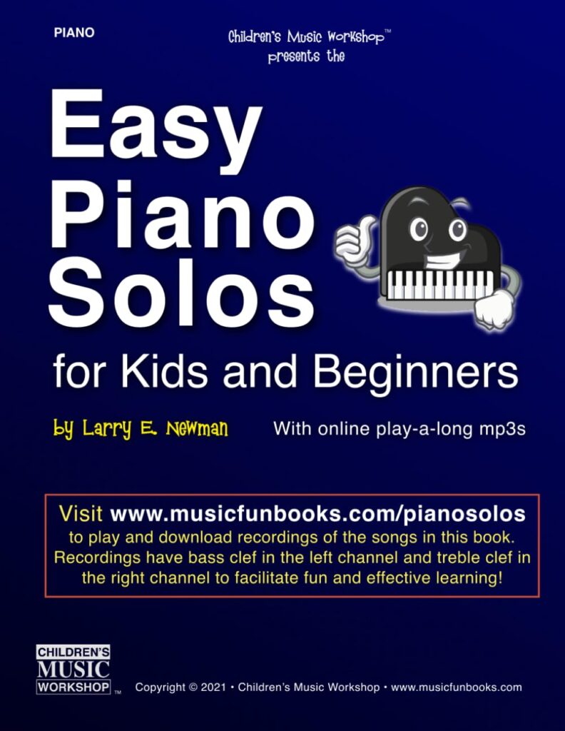 Easy Piano Solos for Kids and Beginners cover image