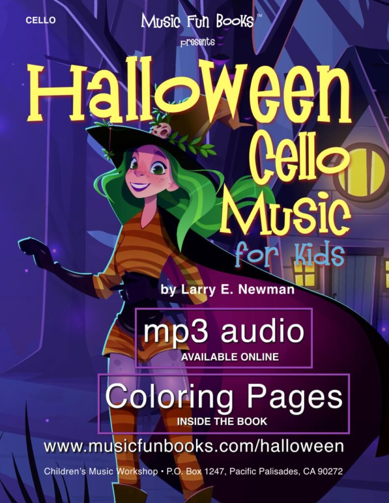 Halloween Cello Music for Kids cover image