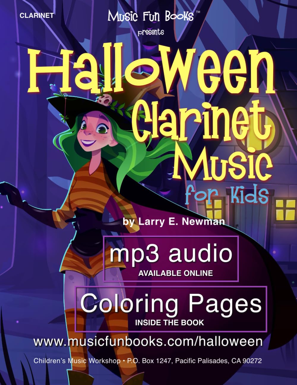 Halloween Clarinet Music for Kids cover