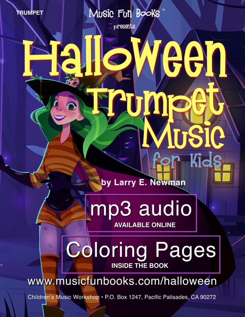 Halloween Trumpet Music for Kids cover
