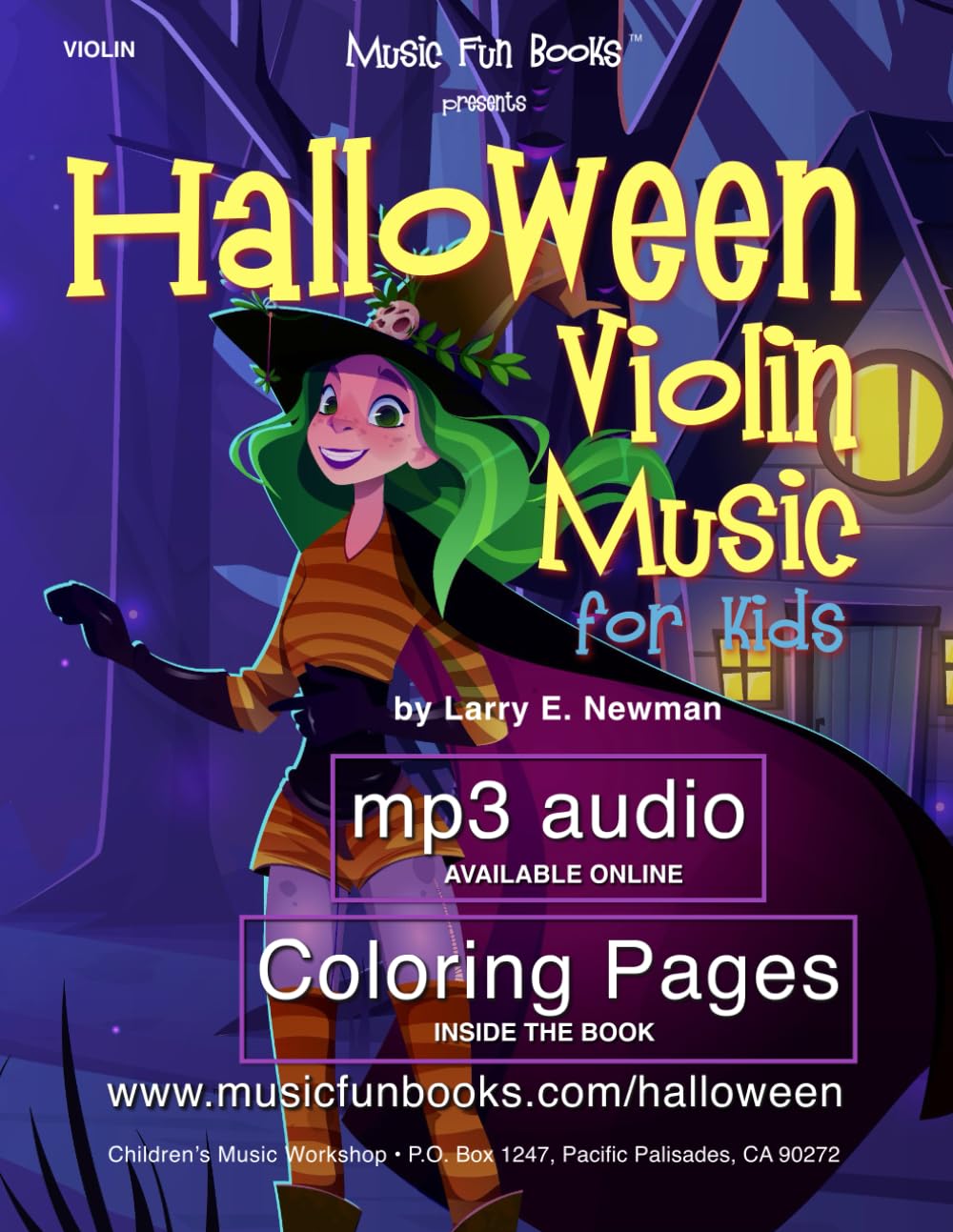 Halloween Violin Music for Kids cover