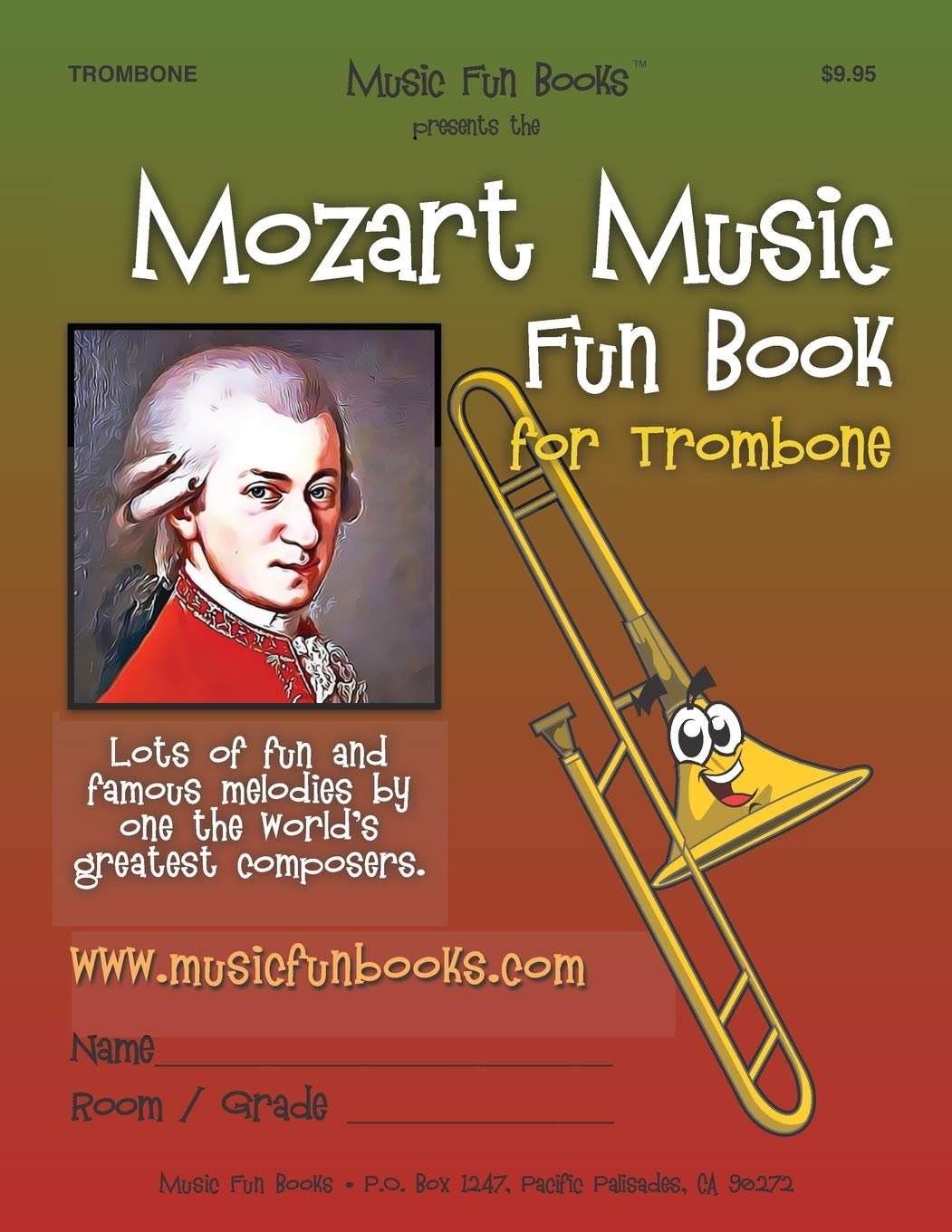 Mozart Music Fun Book for Trombone cover