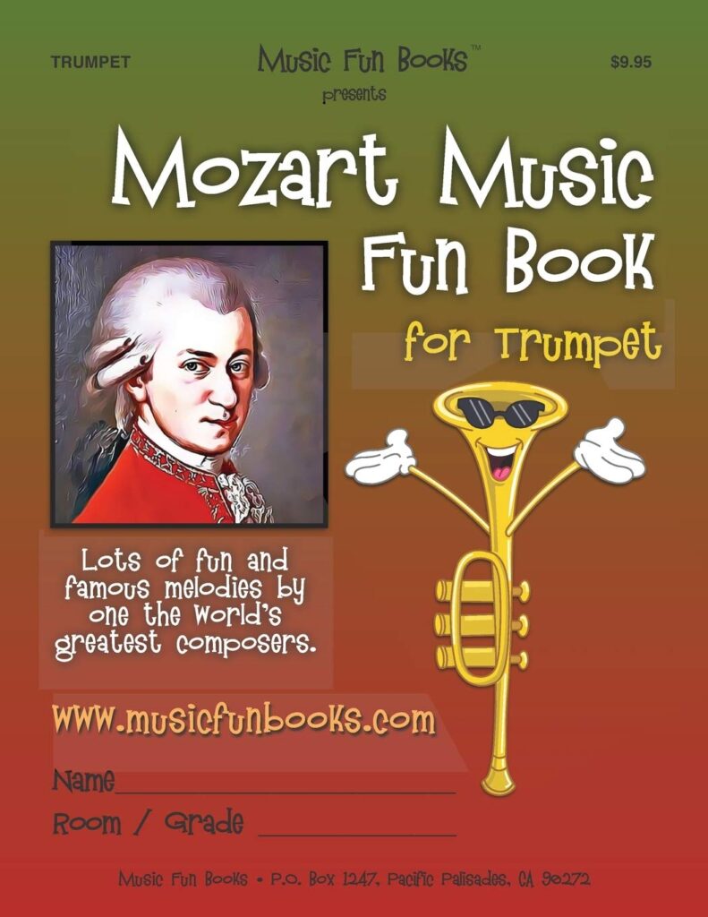 Mozart Music Fun Book for Trumpet cover image