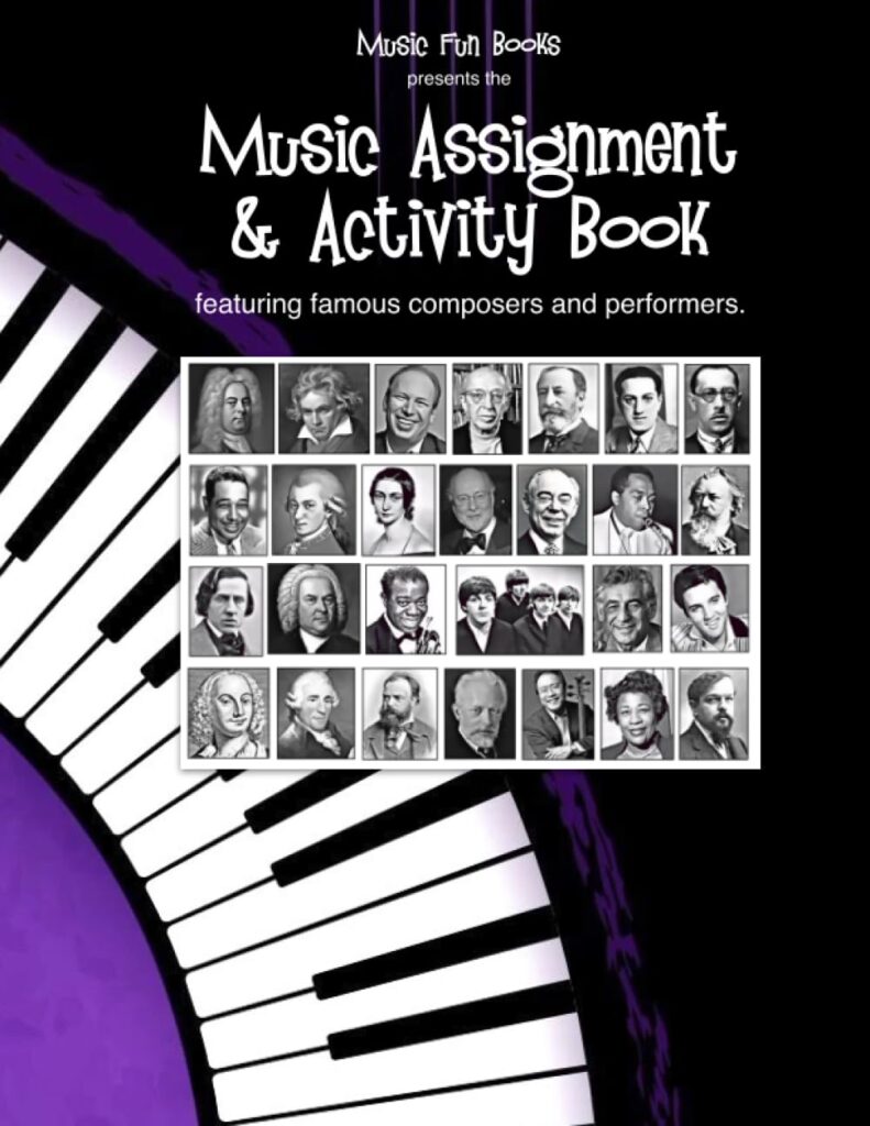 Music Assignment and Activity Book cover image
