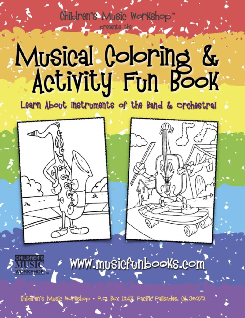 Musical Coloring and Activity Fun Book cover image