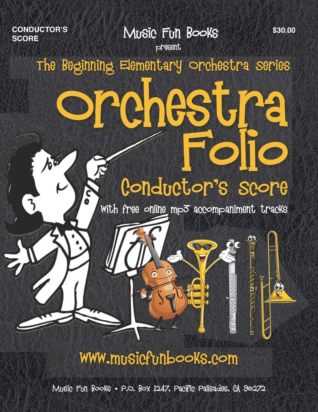 Orchestra Folio Conductor's Score book cover