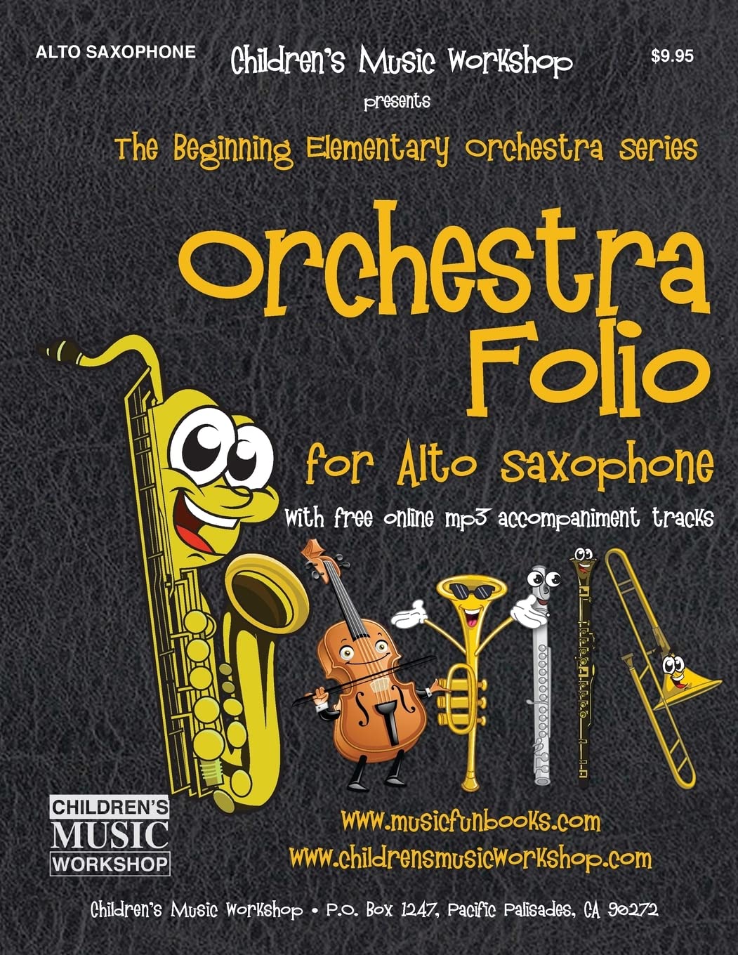 Orchestra Folio for Alto Saxophone book cover